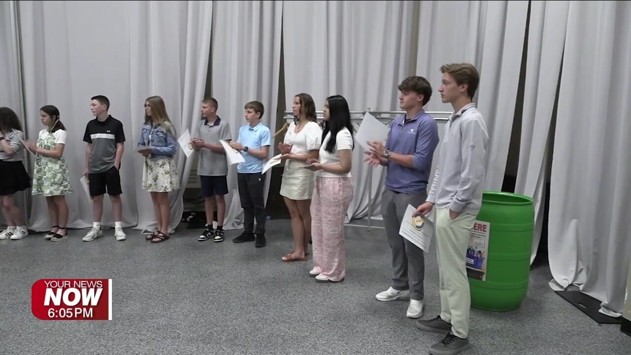 Bath High School students honored for community service work